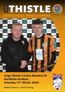 Largs v Irvine Meadow, 11 March 2023