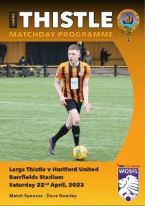 Largs v Hurlford United, 22 April 2023