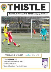 <code><code>Largs v Clydebank 9th November 2024</code></code>