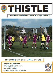 <code><code>Largs v Sauchie 7th September 2024</code></code>